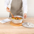 Foil Lux 3.5 Quart Disposable Pans with Lids, Oven-Ready Aluminum Foil Baking Pans for Camping