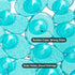 27 14 Inch, WELTRXE Pebbles Bath Mat Oval Non-Slip Bathtub Mat with Suction Cups, Drain Holes for Bathroom Showers
