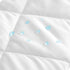 Bare Home King Waterproof Quilted Mattress Pad - Cooling Mattress Topper, Elastic Fitted Cover, Washable, 15 Inches Deep