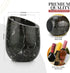 750ml Gusto Nostro Marble Wine Chiller Bucket - Wine Bottle Cooler and Champagne Chiller for Party, Kitchen, Bar Cart