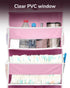 1 Pack 5 10 44 lbs ULG Over Door Organizer with Large Pockets Mesh Side Pockets, Weight Capacity Hanging Storage