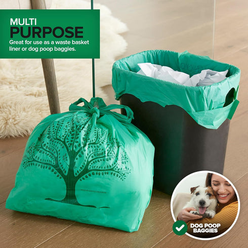 200 Pack Thank You Bags Disposable Grocery T Shirt Bags with Handles for Supermarket Groceries Produce Shopping Trash