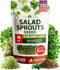 HOME GROWN Premium Sprouting Seeds Mix - Microgreens 118,200 Seeds for Indoor
