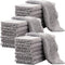 SAOYOAS 20 Pack Kitchen Dish Cloths Super Absorbent Coral Fleece Dish Cloths, Reusable