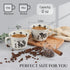 12oz Novelty Ceramic Coffee Mug with Large Handle, Unique Stoneware Cup for Tea and Coffee (1 Pack, Fox)