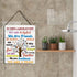 Science Classroom Decor: Science Wall Art, "In This Laboratory We Are Patient" Wooden Hanging Sign for School