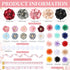 60 10 Geosar Baby Shower Games DIY Headband Making Kit Include Wooden Game Sign Elastic Cute Flowers Hairbands Round