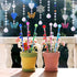 340 (340Pcs VICTLOV Crystal Suncatcher Making Kit, Pieces with Beads, Snowflakes, Butterflies, Glass Balls for Garden
