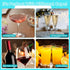 120 Pcs Acrylic Disc Drink Tags, Circle Cocktail Drinking Tags, DIY Wine Drink Names with 4 Highlighters