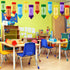 12 Pcs Crayon Pencil Hanging Honeycomb, Welcome Back to School Classroom Decorations for Teacher Appreciation Week