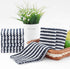 Homaxy 12 Pack Ultra Soft Kitchen Dish Cloths - Absorbent Reusable Fast Drying Microfiber Cleaning Cloth, Dark Grey