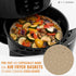 Unbleached Air Fryer Parchment Paper, 6.7 inch Pre-Cut Round Paper Liner Sheets for Baking