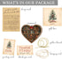 2025, Book Christmas Ornament Wooden Bookshelf Book Lovers Gifts Christmas Tree Decor, Just A Girl Who Loves Books