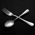 Set of 12 Stainless Steel Dinner Forks and Spoons, Heavy-Duty Cutlery Set (6.7 Inch) Dishwasher Safe (Silver)