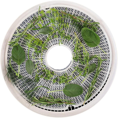 6 pieces 11.6inch Premium Round Dehydrator Sheets, Reusable Non-Stick Mesh Screen for Food Dehydrator