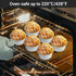 EUSOAR Dessert Cups with Lids, 25pcs 5oz Disposable Ramekins, Aluminum Foil Mini Cheesecake Containers for Wedding Party