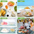 300Pcs Reusable Elastic Food Bowl Storage Covers, Alternative to Foil, Plastic Wrap, BPA Free