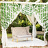 12 Pack 86 FT Artificial Ivy Garland, Fake Ivy Leaf Plants Vine Greenery for Home Kitchen Balcony Garden Office Wedding