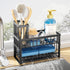 Kitsure Sponge Holder for Kitchen Sink - Rustproof Stainless Steel Sink Caddy