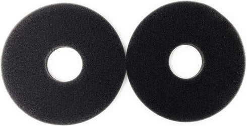 2Pcs Bar Salt Rimmer Sponges TonJin Black Replacement Sponge for Glass Rimmer,