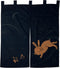 Made in Japan Indigo Dyeing Fortune Rabbit Noren Curtain Tapestry