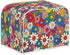 Daisy Flowers Printed Toaster Cover 2 Slice Wide Slot, Washable Kitchen Appliance Small Oven Bakeware Protector, Bread Maker Cover Dust and Fingerprint Protection