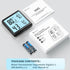 DOQAUS Room Thermometer Hygrometer, Digital Indoor Thermometer with Backlight, Large Screen Temperature Monitor