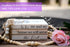As for Me and My House We Will Serve the Lord Decor - Rustic Wood Decorative Books Stack for Home Coffee Table