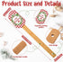 6 Pieces Christmas Silicone Spatula Xmas Cake Spatula with Wooden Handle Snowmen Pancake Spatula Cute Pan Scraper Xmas Dish Scraper Cooking Spatulas for Kitchen Mixing Cooking Baking (Cute Style) by Patelai