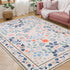 5x7 Pink,5'x7' YIHOUSE Pink Area Rug, Washable Bedroom Rug Floral Non Slip Soft, Small Colorful Throw Carpet