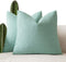 Foindtower Pack of 2 Textured Boucle Throw Pillow Covers Accent Solid Decorative