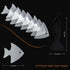 24 PCS Non-Slip Bathtub Stickers, Safety Shower Treads Adhesive Appliques with Premium Scraper
