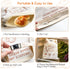 17x13 Inch Design2 Pack Beeswax Bread Bags for Sourdough & Homemade Bread - Reusable Natural Cotton Bees Wax Bags