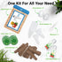8 600+ Herb & Salad Seed Pods for All Hydroponics Growing Systems, Pods with Seeds of Basil, Spinach, Romaine, Red