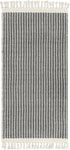 2x4.3 Lahome Belle Boho Kitchen Runner, Bathroom Runner Rug Lightweight Entryway Rug Woven Cotton Throw Mat