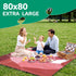 Waterproof Picnic Blanket Beach Outdoor Camping Mat Extra Large Foldable Cute Big Travel Essential Accessories Gift