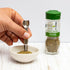 brocoli Mini Stainless Steel Scoop and Tamp Tool for Dry Herbs Spices Powder Salt Glitter by
