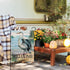 Welcome Spring Summer Seabird Coastal Beach Small Decorative Garden Flag - Blue Heron Yard Bird 12x18
