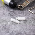 Vertical Blind Replacement Parts, Repair Tabs White Stems for Window Carrier Vertical Blinds, 20 Pieces