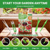 10 Pack Pack -5000+ Heirloom Tomato Seeds Variety Non-GMO Garden Seeds for Planting Outdoors & Indoor Home Gardening