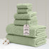Modern Threads 6-Piece 100% Combed Cotton Yarn Dyed Diamond Gate Jacquard Towel