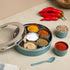 7 dudki Homes Stainless Steel Masala Dabba Masaladani | Spice Box For Kitchen | Masala Dani With See Through Lid