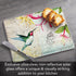 CounterArt Field Guide Hummingbird 3mm Heat Tolerant Tempered Glass Cutting Board 10” x 8” Manufactured in the USA Dishwasher Safe