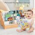 ELYKEN Toddler Bookshelf for Kids Rooms, Nursery Book Shelves with Open Forward Display, Montessori Book shelf for Baby
