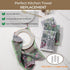Set 8 100% 16x15 Inch Kitchen Towels of Cotton Hand Towels Dish Towels with Hanging Loop Absorbent Reusable