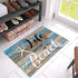 Beach Welcome Mat Coastal Door Mat Life is Better at The Beach Indoor Doormat Non-Slip Absorbent Rugs