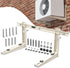 Mini Split Wall Mounting Bracket for 7000-12000 BTU Mini Split Air Conditioner with Leveler, Universal Ductless AC