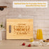 Personalized Engraved Bamboo Cutting Board - Unique Mother's Day Gift for Mom from Daughter Son, Everything Is Better