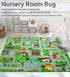 5' 6'6" Yincimar Kids Carpet Playmat Car Play Rug City Life Traffic Road Kids Rug x Large Children Educational & Game