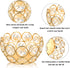 30 Potchen Pcs Tea Light Candle Holders - Crystal Votive Candle Holders Tealight Jewel Bowl Stands Decorative